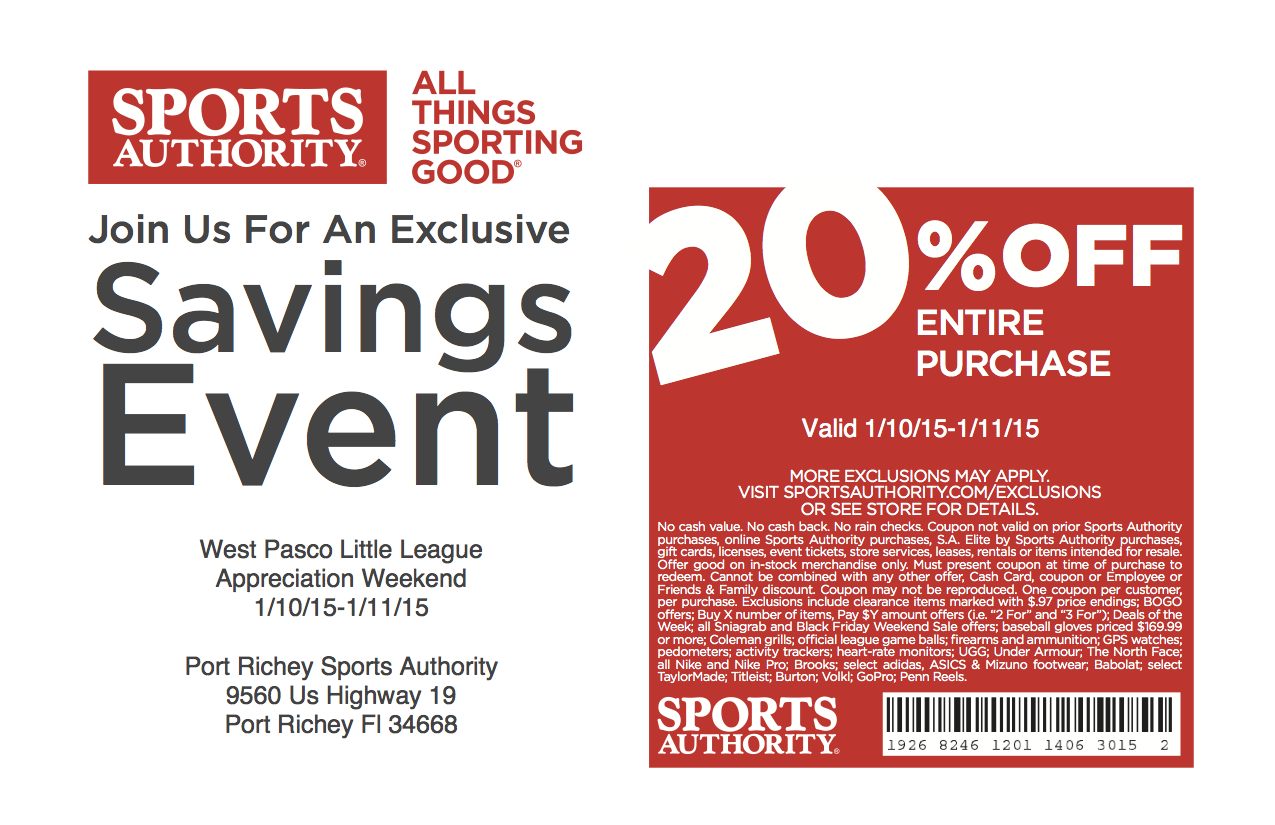 How to use Sports Depot Coupons Get all of your football, baseball, and basketball gear in one place – Sports Depot. You will even find a huge selection of youth football gear – just what they need to perform well and stay safe. For referees, Sports Depot also has everything referees and umpires need to officiate that next big game. You are a fierce competitor.
